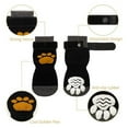 thumbnail image 2 of 8 Pieces Anti Dog Socks Non- Dog Socks with Adjustable Strap Traction Control for Indoor on Hardwood Floor Wear, 2 of 5