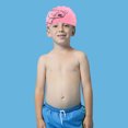 thumbnail image 4 of Cute Children Cartoon Swimming Hat Durable Bathing Caps for Long Hair Short Hair, 4 of 5
