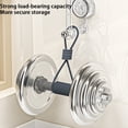 thumbnail image 4 of Langgg Non Perforated Wall Bracket Roll Paper Holder Adjustable Suction Cup Kitchen Organizer Living Rooms transparent, 4 of 6
