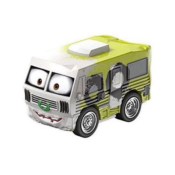 Disney Pixar Cars Curve Launcher Lightning McQueen Mini Sheriff Sarge Mater Ramone Modelo de coche de metal Regalo de Navidad para niños