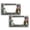 2PCS A, variant on 250th Anniversary Commemorative License Plate Frame, 4th of July American Car Tag Frames for License Plate, Car Picture Holder, Patriotic License Plate Frames Fits Standard