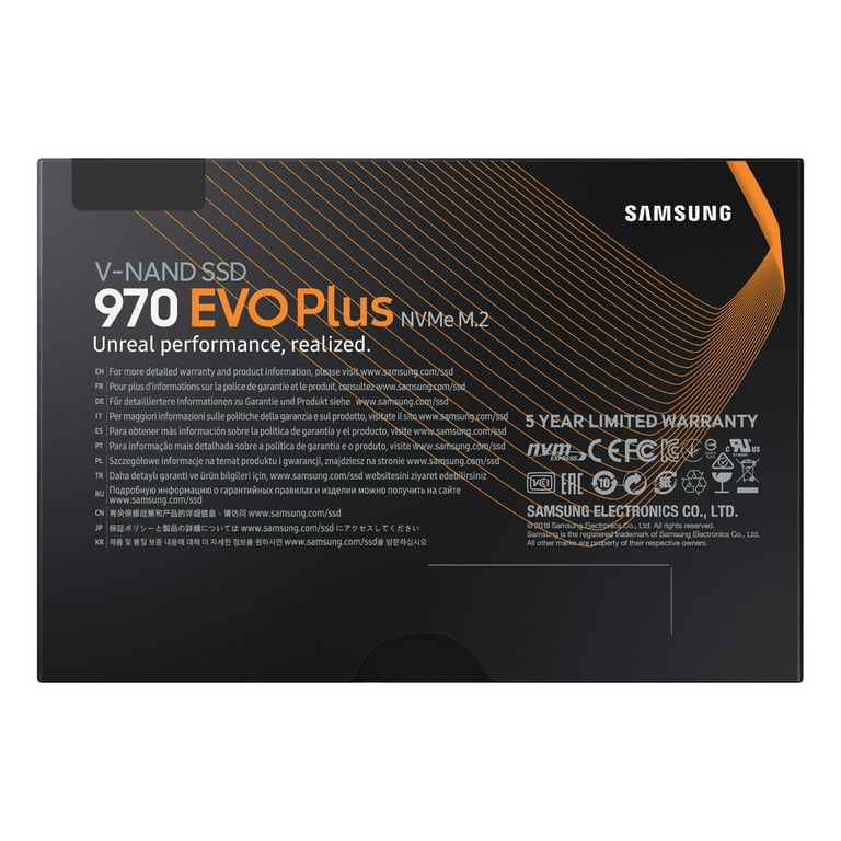 SAMSUNG SSD 970 EVO Plus Series - 250GB PCIe NVMe - M.2 Internal SSD -  MZ-V7S250B/AM 