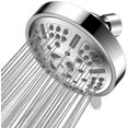 thumbnail image 1 of Cabezal de ducha de alta presión mejorado con 9 ajustes, cabezal de ducha fijo Cabezal de ducha de baño ajustable Cabezal de ducha de lluvia multifuncional para montaje en pared para bajo flujo de agu JFHHH pequeña, 1 of 5