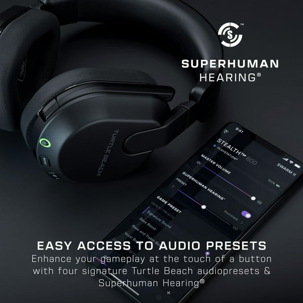 Turtle Beach® Stealth™ 600 – Black for PS5™, PS4™, PC, & Bluetooth