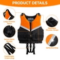 thumbnail image 5 of Koorium Kids Life Jacket Swim Vest Youth Swim Jacket Adults,Lightweight Quick-Dry Adjustable Buckles Zipper,Kayak, Swimming Training, Boating,Watersports, 5 of 10