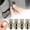 Gold*4, variant on Car Tire Pressure Monitor Valve Caps, 3-Color Tire Pressure Monitoring Caps with Sensor, 2.4 Bar 36 PSI Visual Tire Pressure Indicator, Fit for Most Vehicles (Gold*4)