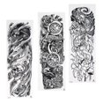 thumbnail image 1 of 3 uds calcomanías para el cuerpo Cool Safe tatuajes mangas pegatina tatuajes manga calcomanía falso tatuaje mangas para personas, 1 of 2