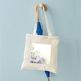 thumbnail image 6 of CafePress - Flowers With Butterflies Tote Bag - Unisex Canvas Tote Bag, Beige, 1-Piece, 6 of 8