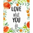 thumbnail image 2 of Allen, Kimberly 26x32 Gold Ornate Wood Framed with Double Matting Museum Art Print Titled - Love What You 1, 2 of 4