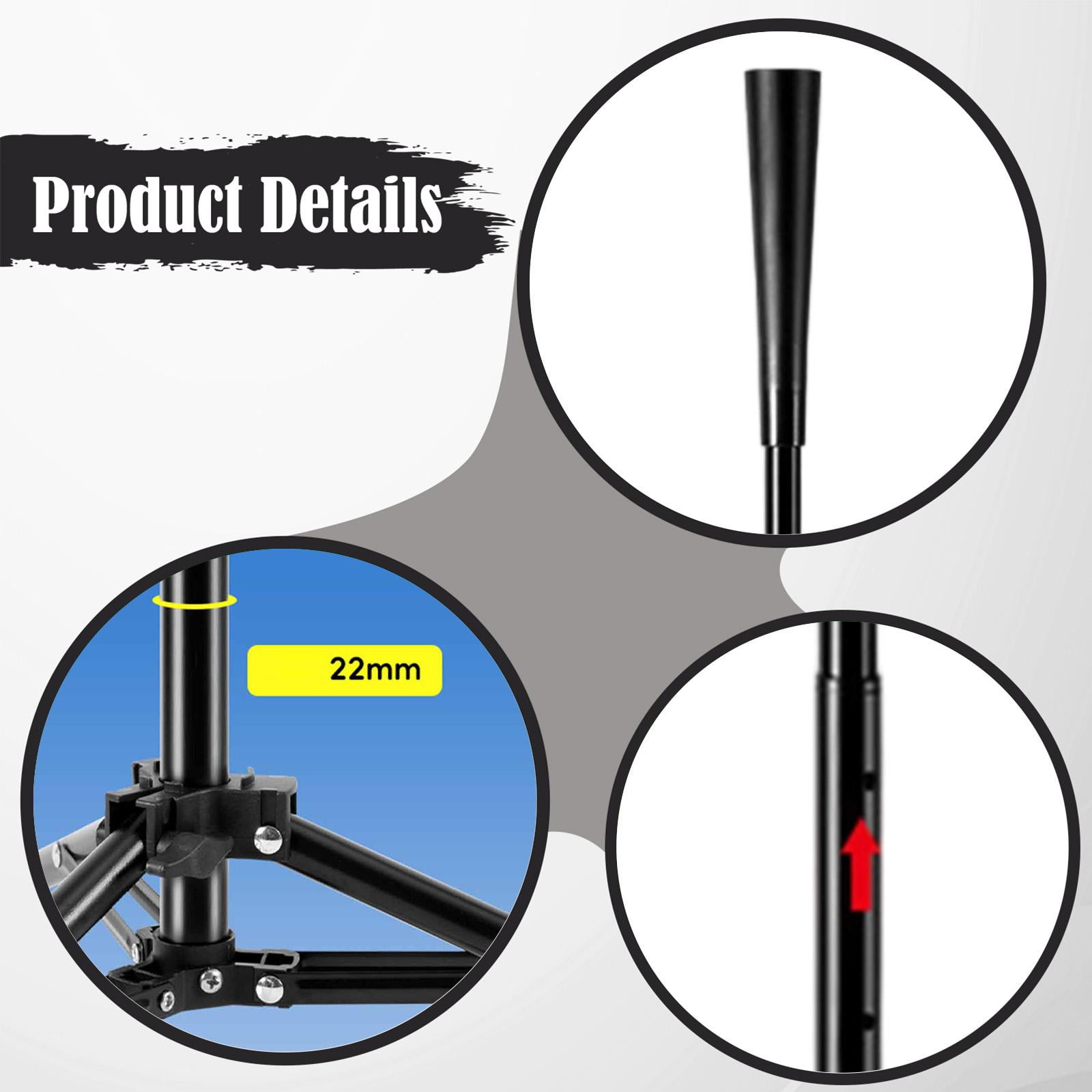 GARENDE Baseball Batting Tee Adjustable Backyard Nonslip Tripod Softball Hitting Tee