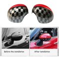 thumbnail image 3 of Car Door Side JCW Style Mirror Covers for Mini Cooper R55 R56 R57 R58 R60 R61 Power Fold Mirror, 3 of 5