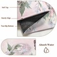 thumbnail image 6 of 2x3 Ft Entryway Area Rug, Watercolor Pink Floral Kitchen Rug Runner Washable Floor Mat, Spring Romantic Roses Butterfly Non Slip Indoor Door Mat Throw Carpet for Bathroom Living Room Bedroom, 6 of 8