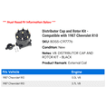thumbnail image 2 of Distributor Cap and Rotor Kit - Compatible with 1987 Chevy R10, 2 of 3