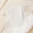 thumbnail image 3 of FAIWAD Infant Baby Girl Boy Fall Winter Romper Long Sleeve Button Up Ribbed Knitted Fall Winter Outfit Newborn, 3 of 5