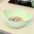 thumbnail image 6 of COM1950s 2-In-1 Rice Colander- Rice Washer Strainer Colanders,Vegetable and Fruit Cleaning Filter Basket,1Piece Sturdy and Easy-To-Use Food Grade Kitchen Tool Accessories (Green,8.6X7X4.7In), 6 of 6