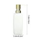 thumbnail image 3 of Botella de Vidrio para Desinfectante de Manos para Baño | Blanca | Rellenable y Sellada | 250 G | 19 X 6,2 X 6,2 Cm | 1 Unidad, 3 of 6