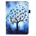 thumbnail image 6 of Dteck Smart Case for Apple iPad mini 6th Generation 8.3" (2021),Magnetic Card Wallet Patterned Leather Kickstand Shockproof Automatic wake/sleep Hybrid Rubber Cover,Buttery and Tree, 6 of 8