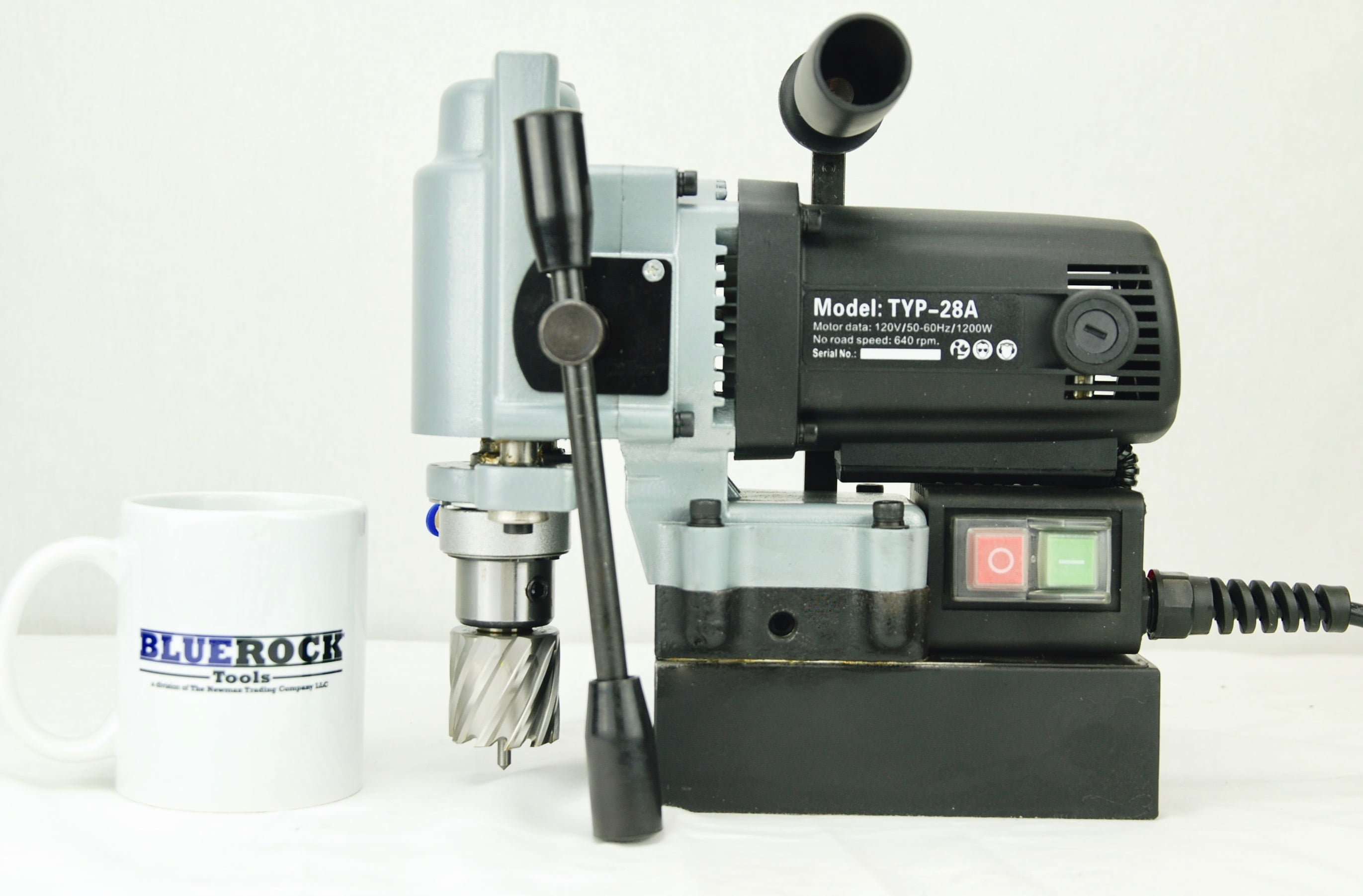 BLUEROCK ® TYP28A Mini Drill Press & Case Typhoon Compact