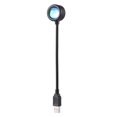 thumbnail image 1 of Sunset Lamp Colorful Light Projector LED Light Sunset Lamp Projector 360°Rotatable with USB Socket for Christmas Decorations Photography/Party/Bedroom/Home Decor/Live Streaming, 1 of 6