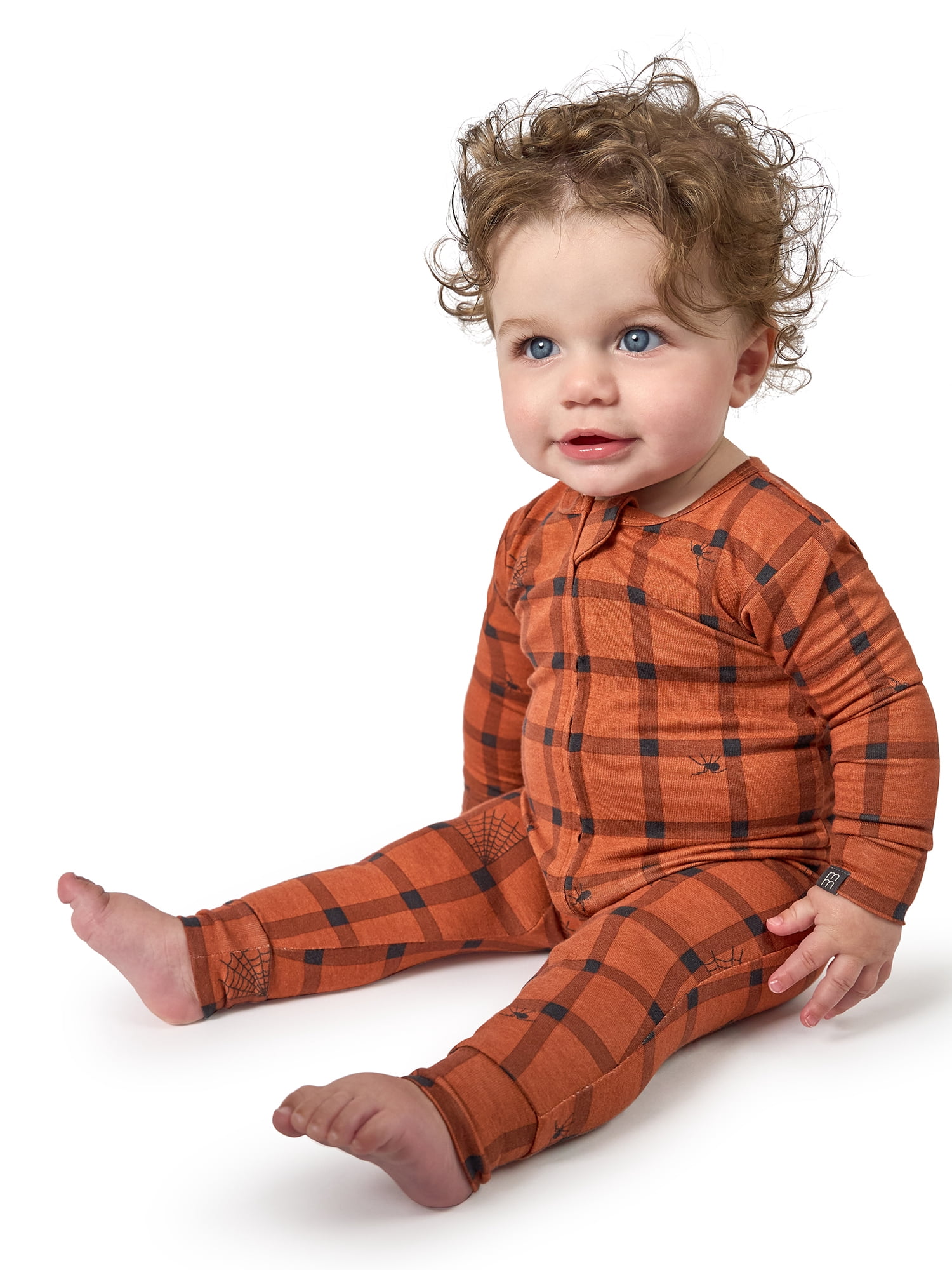Modern Moments by Gerber Baby and Toddler Neutral Super Soft Halloween One-Piece Pajama, Sizes 0/3 Months - 5T