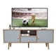 thumbnail image 2 of Mueble de TV Top Living Estilo Vintage Café y Gris, 2 of 7