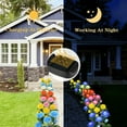 thumbnail image 4 of Outdoor Solar Flower Lights with 5 Rose Flowers,LED Waterproof Solar Powered Landscape Lights for Lawn,Patio, Pathway, Yard Garden Decoration,Blue, 4 of 8