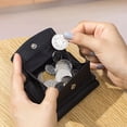 thumbnail image 4 of Kcolen Leather Shield Card Holder Pocket Purse for Women Compact Slim RFID Blocking Design, 4 of 7