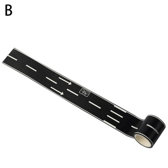 Toy Car Traffic Road Tape with Removable Track Stickers C7G2