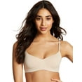 thumbnail image 3 of Maidenform Pure Comfort Modern Scoopneck Wireless Bra Paris Nude 2XL Women's, 3 of 6