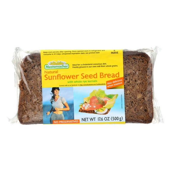 MESTEMACHER - Sunflower Seed Bread Ready-to-Eat 17.6OZ