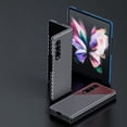 thumbnail image 2 of For Samsung Galaxy Z Fold3 5G Shockproof Stylish Carbon Fiber Folding Phone Case, 2 of 6