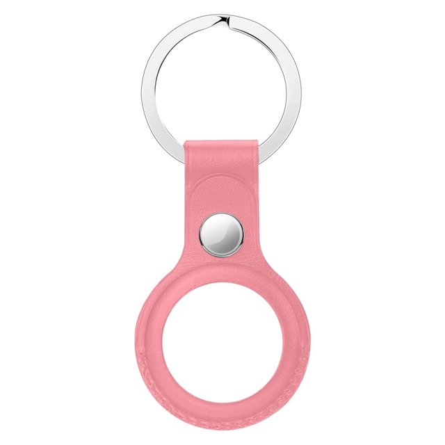 Para AirTag Funda de cuero Funda de llavero Funda protectora de rastreador de piel
