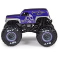 thumbnail image 3 of Monster Jam, Official Grave Digger The Legend Monster Truck, Die-Cast Vehicle, 1:64 Scale, Kids Toys for Boys Ages 3 and up, 3 of 8