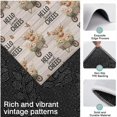 thumbnail image 3 of Beige Highland Cow Flower Cart Pattern Kitchen Rugs Sets Of 3,Kitchen Runner Rugs Non Skid Washable,Decorative Kitchen Floor Mats for Kitchen,Sink,Laundry,17"x30"+ 17"x47" + 17"x59", 3 of 6