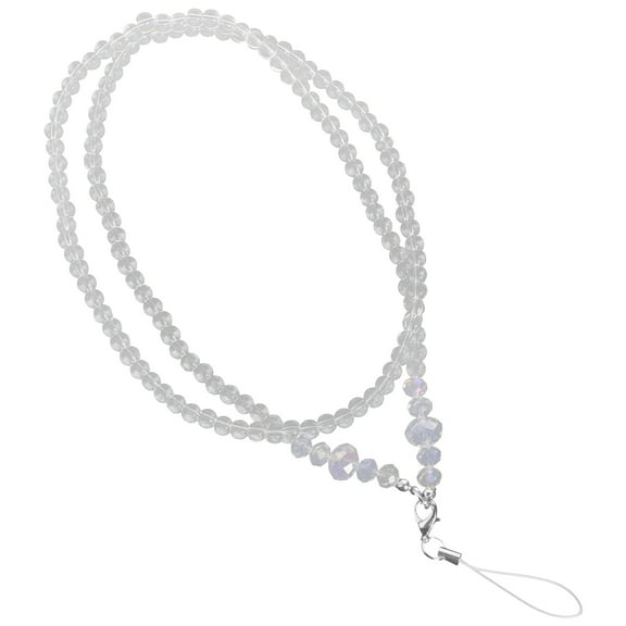 FRCOLOR  Phone Neck Strap Cell Mobile Lanyard Cute Necklace Men and Women White