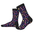 thumbnail image 2 of Bingfone Compression Socks for Women and Men Long Socks for Running Athletic Cycling Nurse- Planets, 2 of 7