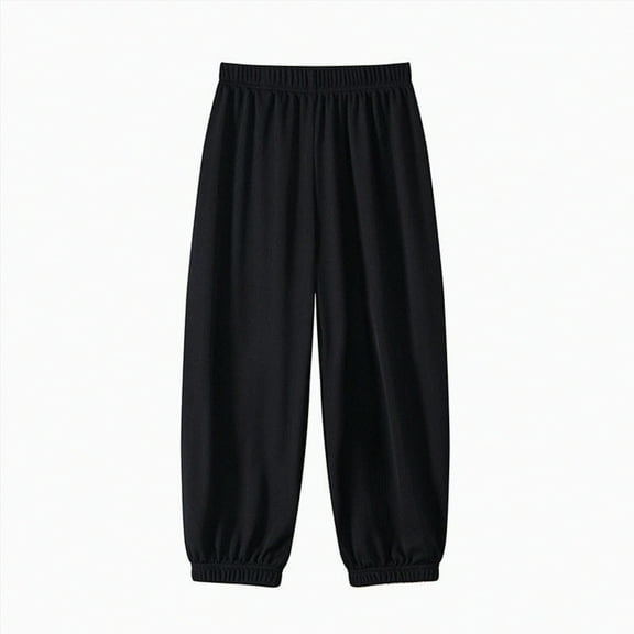 Hessimy Boys Ring Pop Collab Cargo Straight Leg Pant Cargo Pants Autumn Winter Spring Summer (Black,6-7 Years)