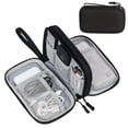 thumbnail image 1 of Funda organizadora de cables de viaje FYY Electronic Accessories negra, 1 of 7