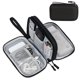 thumbnail image 1 of Funda organizadora de cables de viaje FYY Electronic Accessories negra, 1 of 7