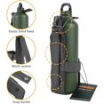 thumbnail image 4 of GHSDFBB Excellent Elite Spanker Tactique Extérieure Portable Ceinture Porte-Bouteille Molle Porte-Bouteille pour Chasse Marche Course Cyclisme Randonnée Peut Ajuster la Taille, 4 of 7