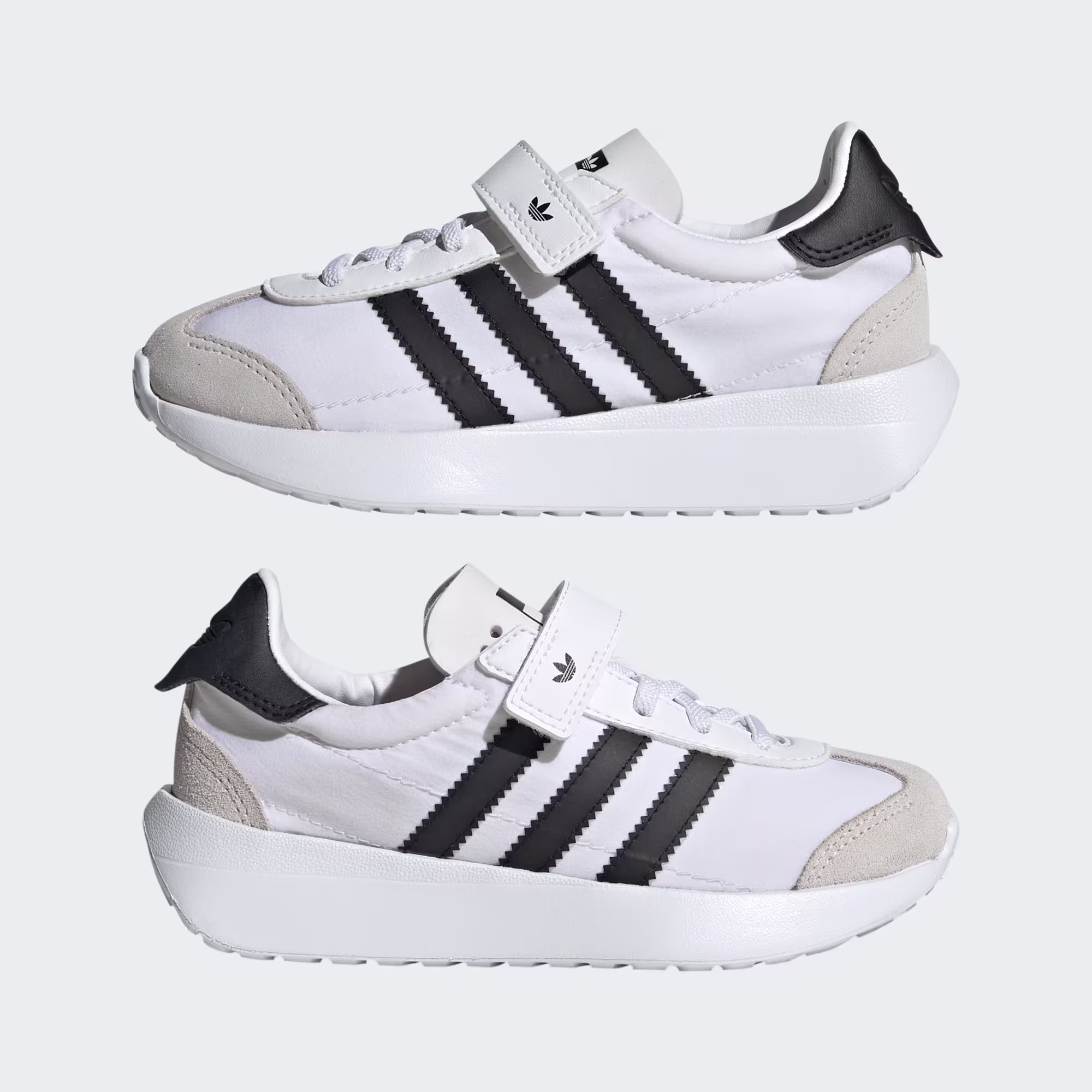 thumbnail image 5 of Tenis Adidas Country XLG Blanco Niño Escolar con Velcro de Cuero, 5 of 5