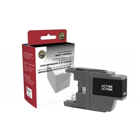 Clover Non OEM New High Yield Black Ink Cartridge for Brother LC71/LC75 -