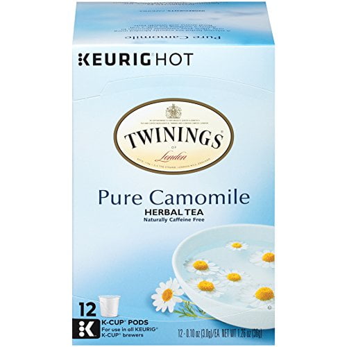 Twinings of London Pure Camomile Tea KCups for Keurig, 12 Count