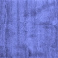 thumbnail image 1 of Ahgly Company Indoor Square Abstract Blue Contemporary Area Rugs, 3' Square, 1 of 4