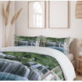 thumbnail image 6 of Ambesonne Waterfall Duvet Cover Sets, Majestic Paradise, 2-Queen, Blue Green, 6 of 6