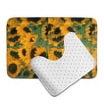 thumbnail image 6 of Yiaed Sunflowers 7 Print Bathroom Mat Set 2 Pieces Mat Anti-Skid Pad Ultra Soft and Absorbent Bathroom Bath Mat Contour Bath Rugs for Toilet Base, 6 of 6