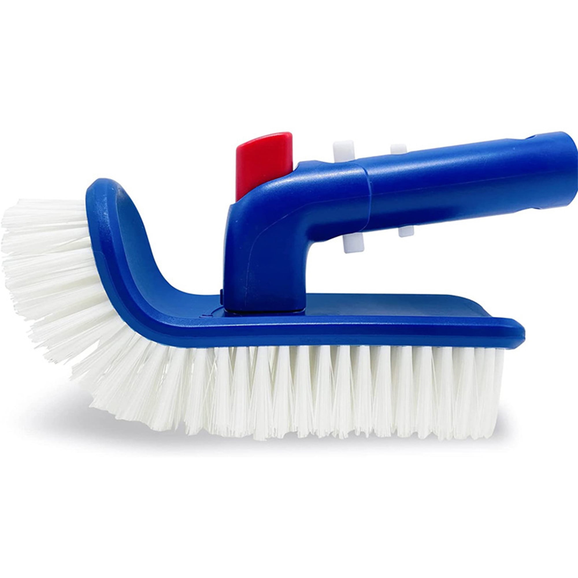 Listenwind Pool Brush for Cleanning Pool Walls, Pool Tile Brush Rotation Head Scrub Brush Pool