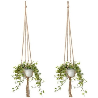 Plant Hanger,Wall Planters For Indoor Plants,2Pcs Wooden Wall Mounted Hanging  Plant Hooks 