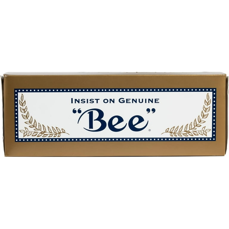 Bee Gold Standard Premium Poker Playing Cards, 12 Pack