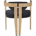 thumbnail image 4 of Meridian Furniture Carlyle Black Dining Chair, 4 of 11
